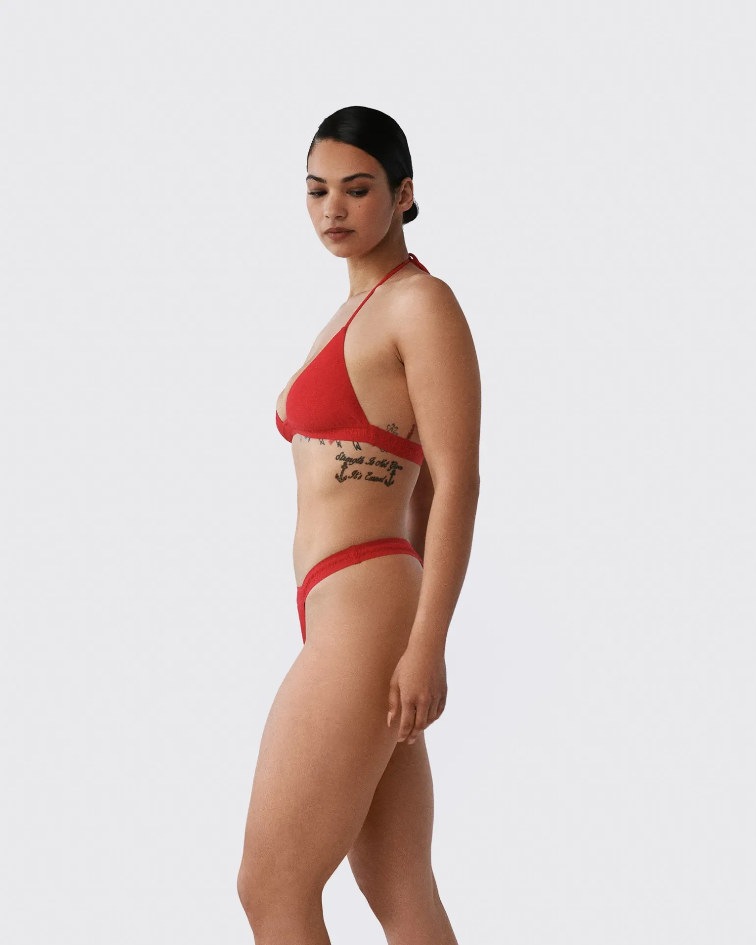 Logo Swim Thong