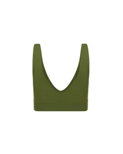 Plunge Neck Yoga Bralette