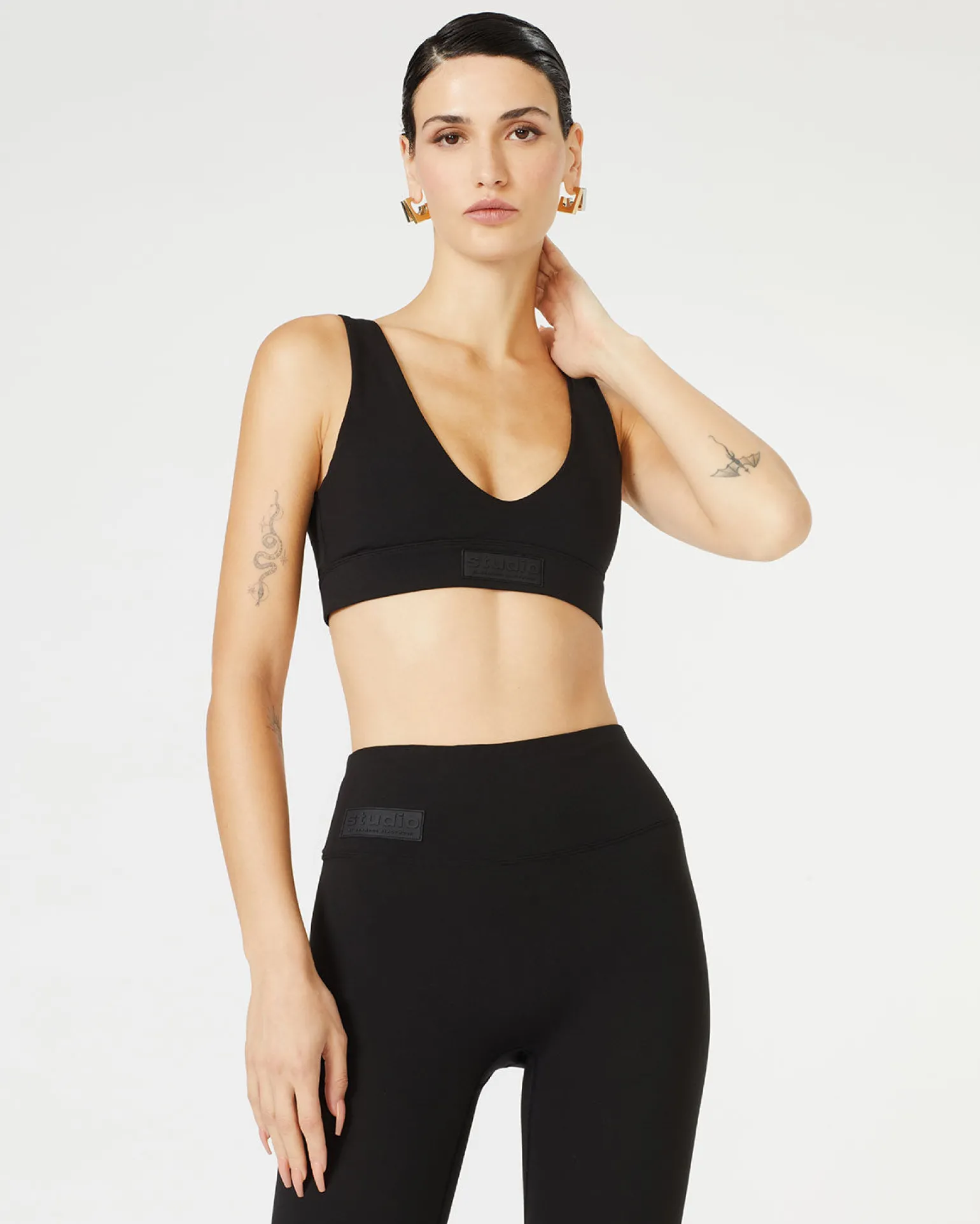 Plunge Neck Yoga Bralette