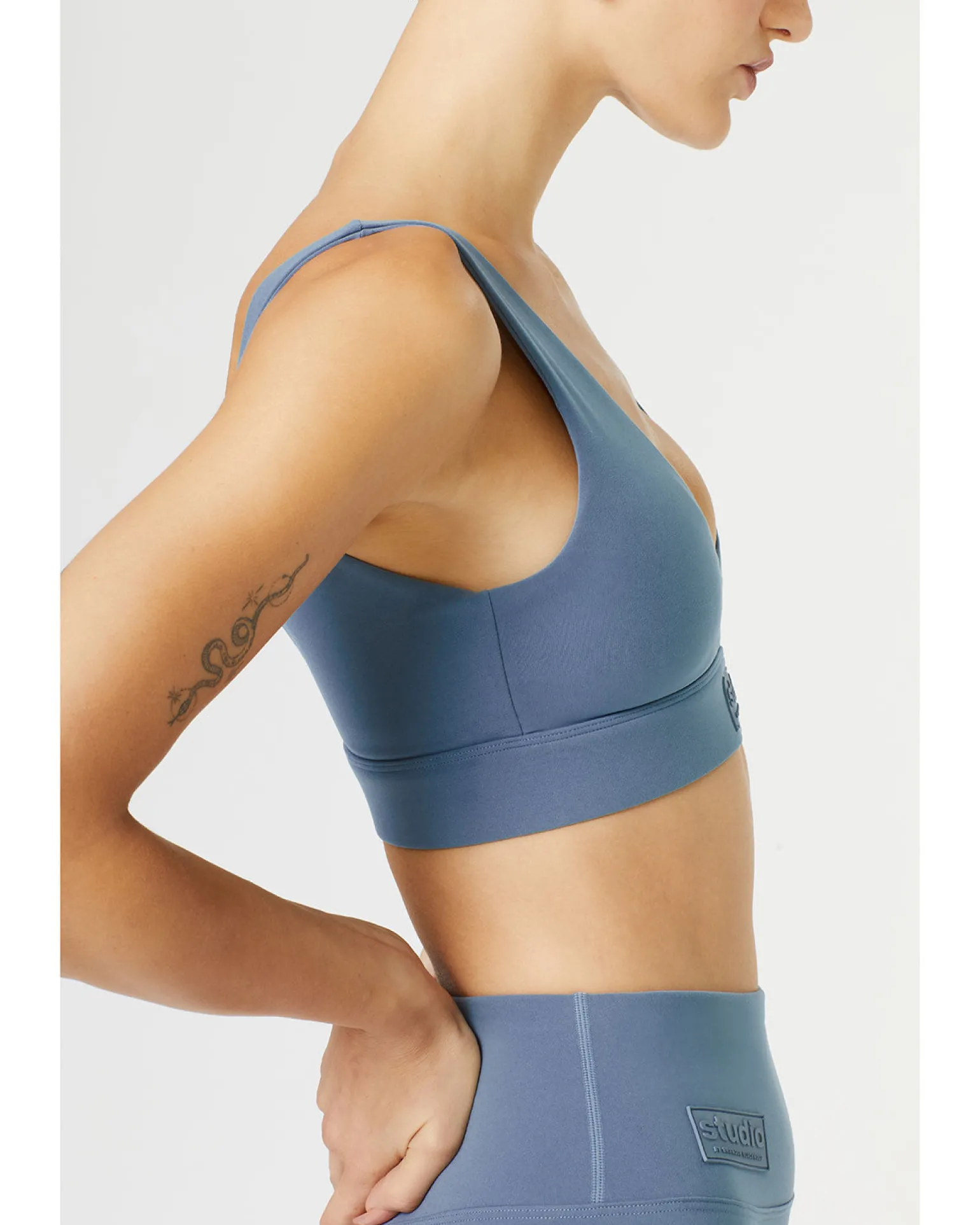Plunge Neck Yoga Bralette