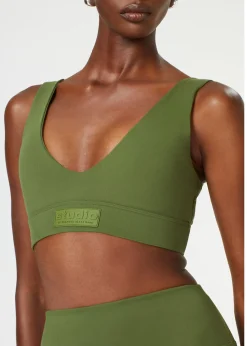 Plunge Neck Yoga Bralette