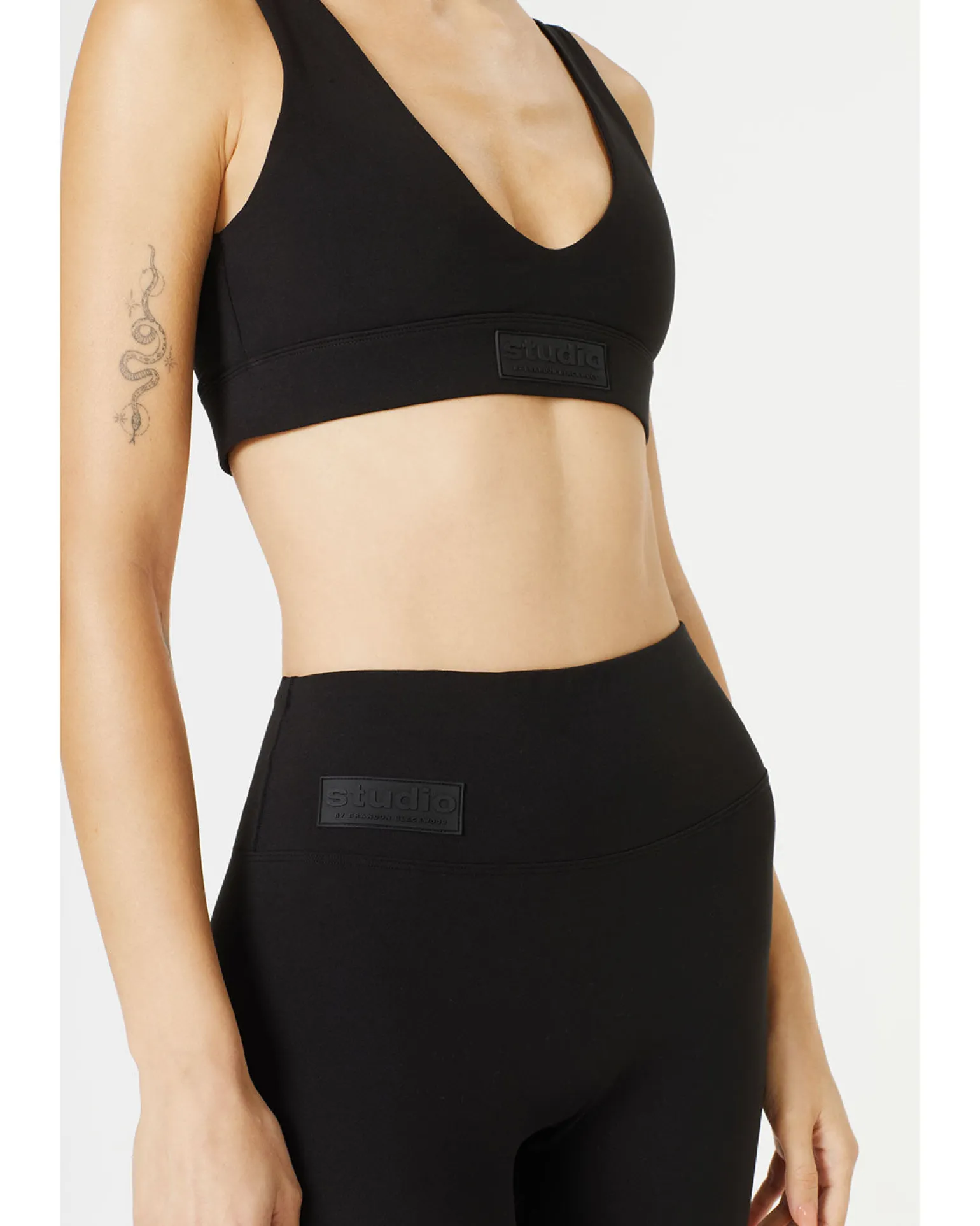 Plunge Neck Yoga Bralette