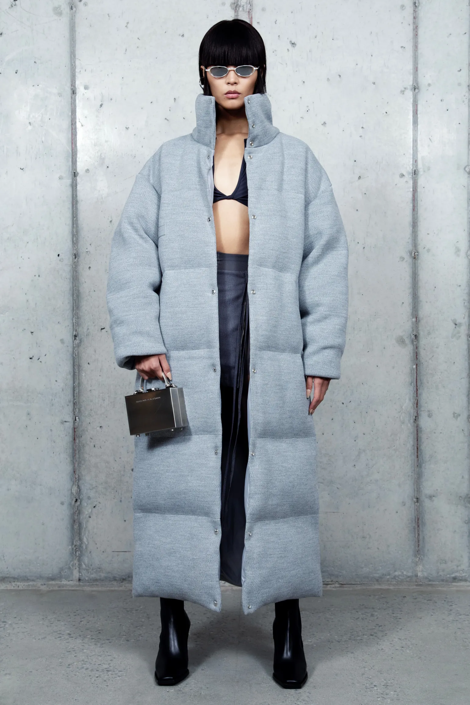 Ribbed Comforter Coat