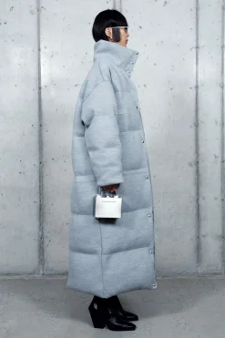 Ribbed Comforter Coat