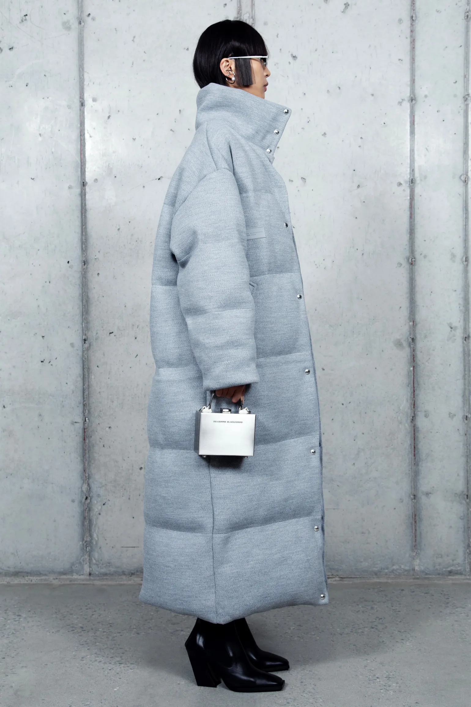 Ribbed Comforter Coat
