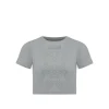 Ribbed Crew Neck Crop Top
