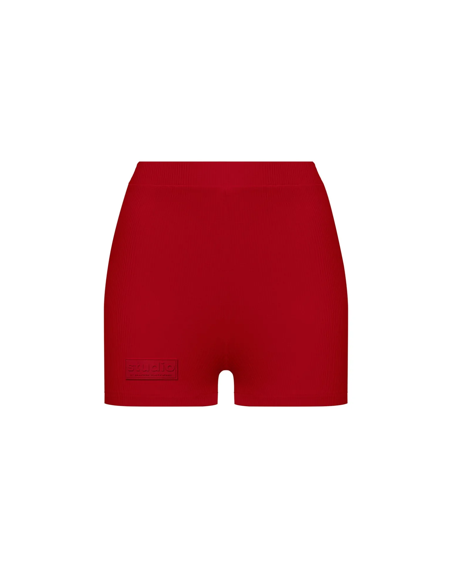 Ribbed High Waist Short