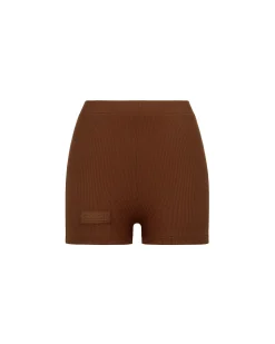 Ribbed High Waist Short