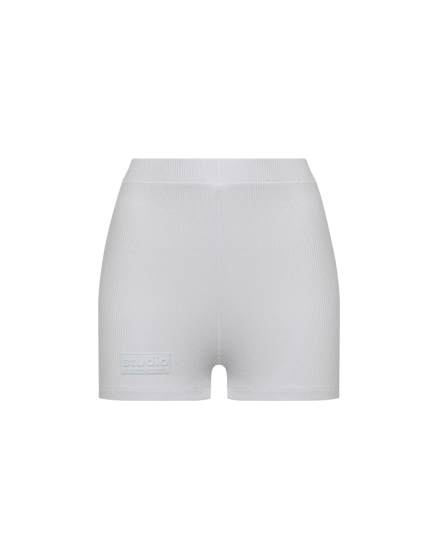 Ribbed High Waist Short