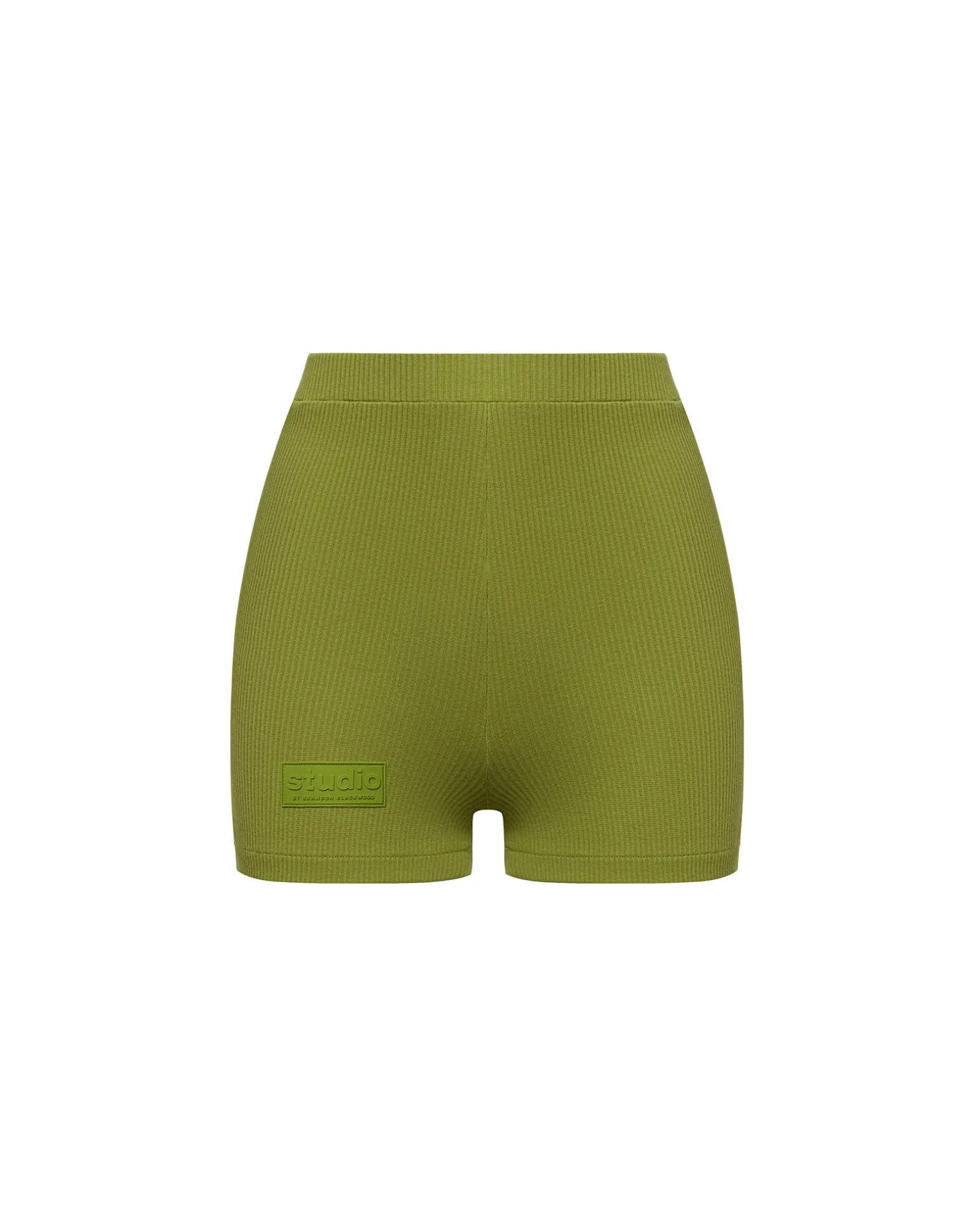 Ribbed High Waist Short