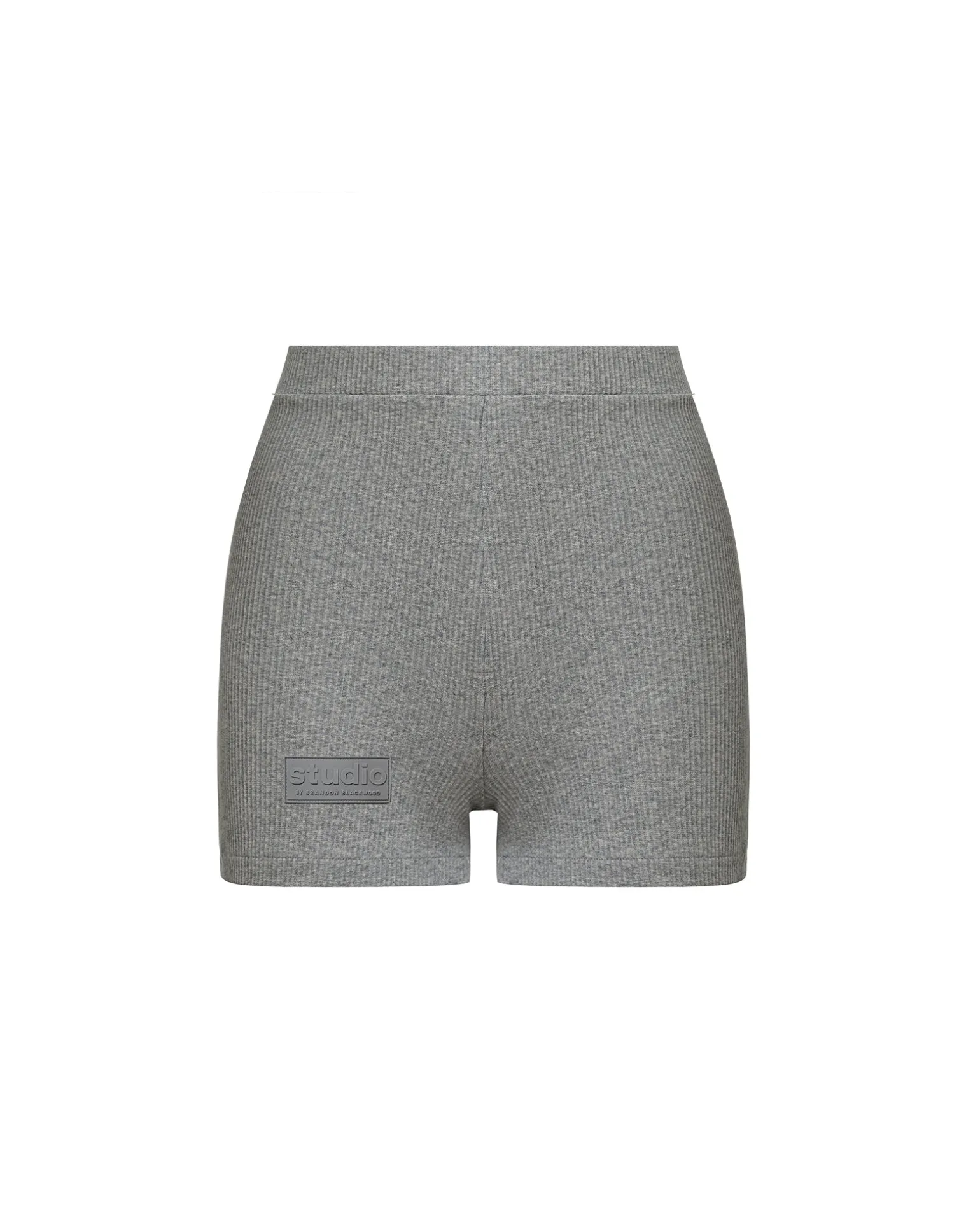 Ribbed High Waist Short