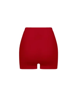 Ribbed High Waist Short