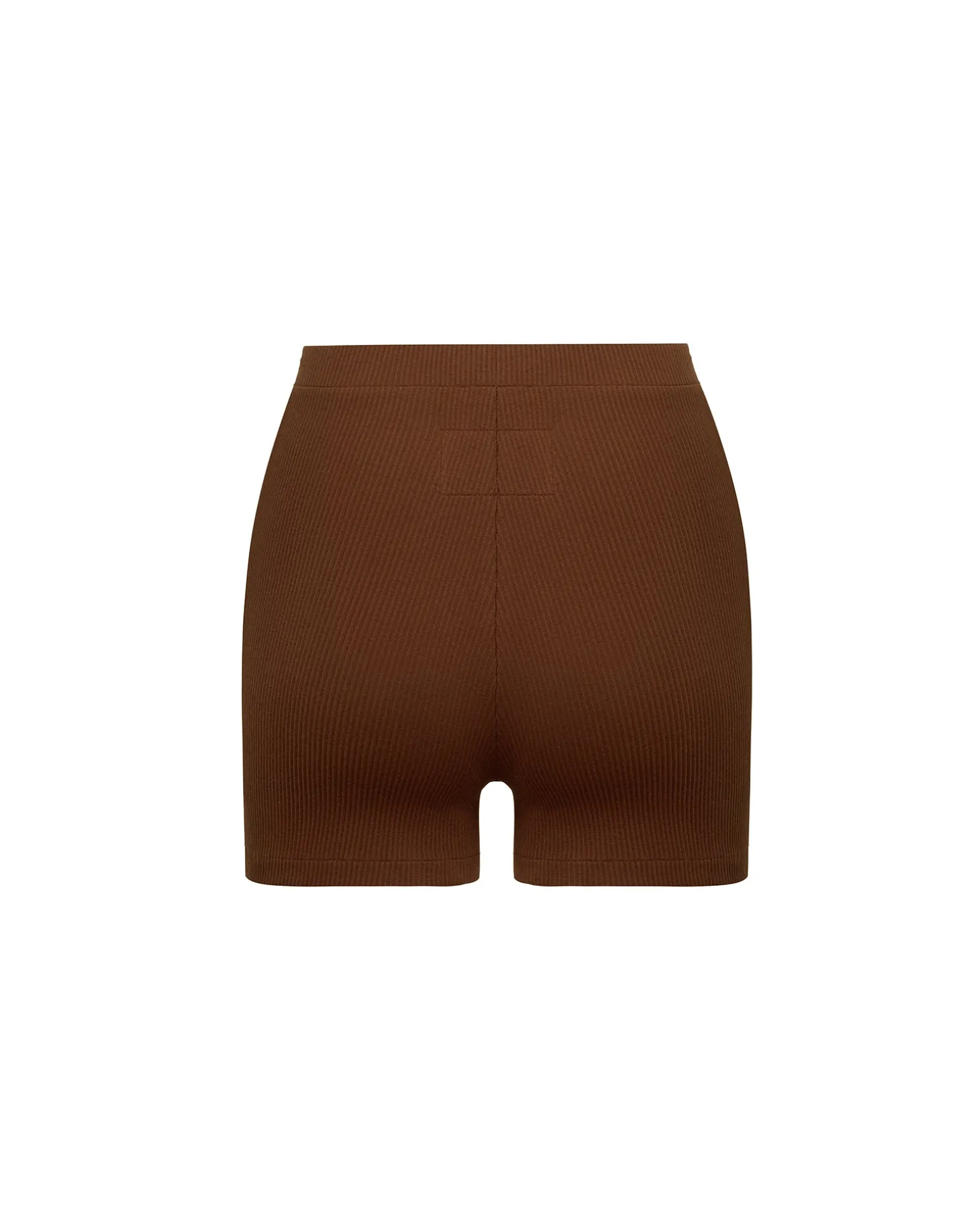 Ribbed High Waist Short