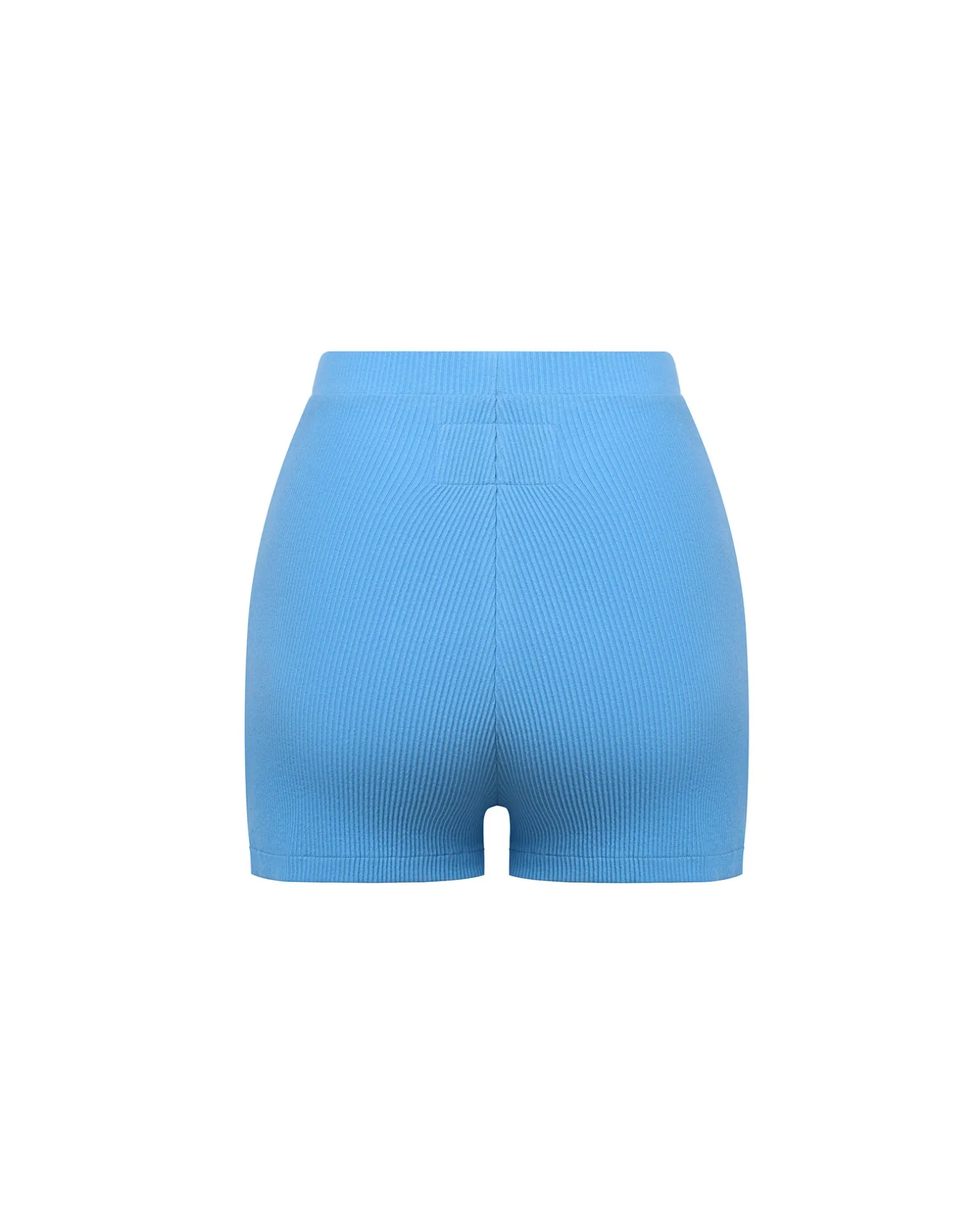 Ribbed High Waist Short