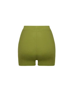 Ribbed High Waist Short