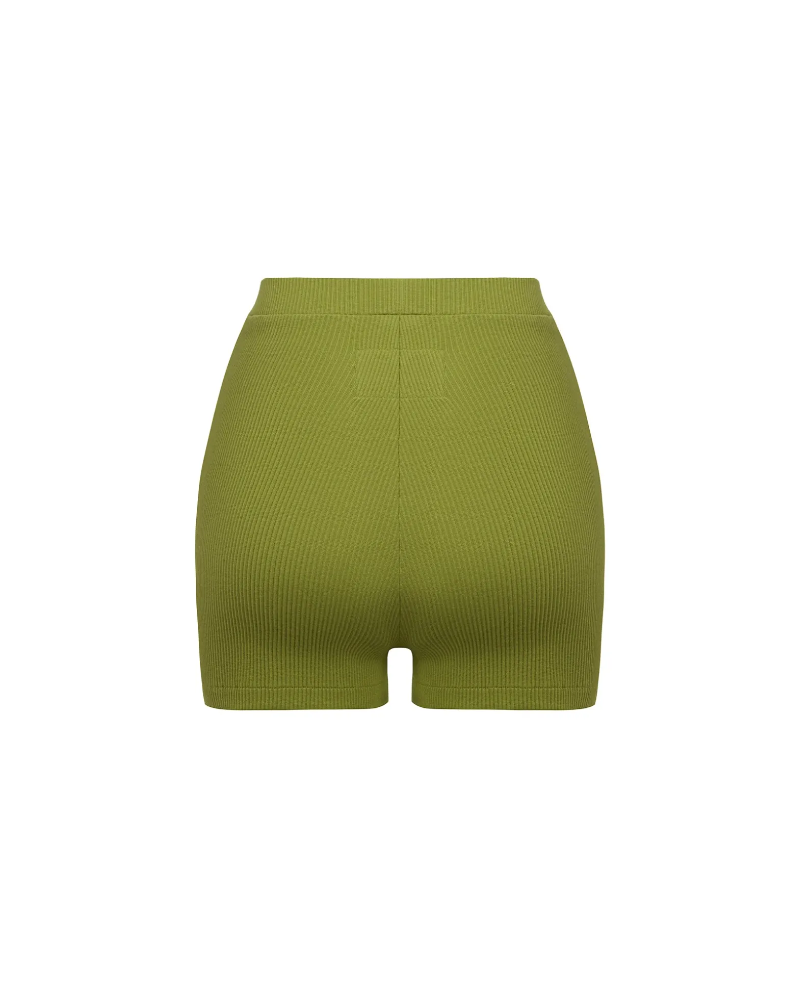 Ribbed High Waist Short