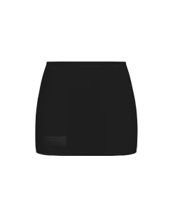 Ribbed Mid Rise Skirt