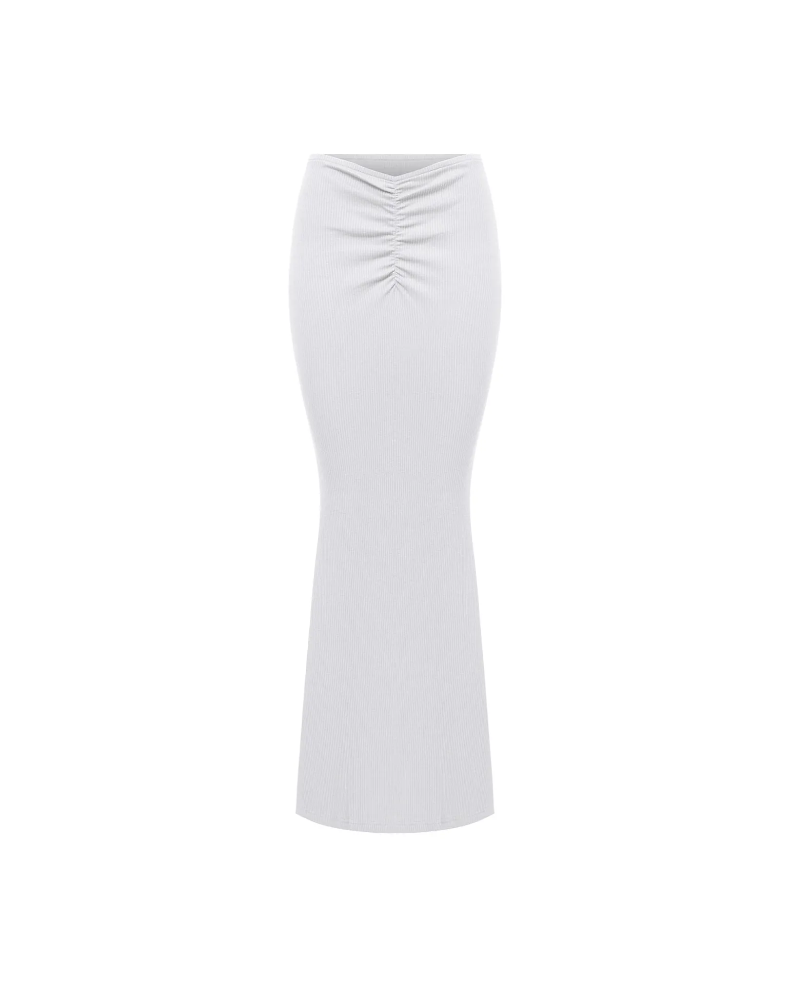 Ruched Maxi Skirt