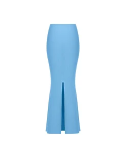 Ruched Maxi Skirt