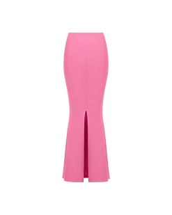 Ruched Maxi Skirt