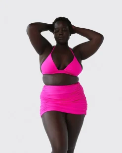 Ruched Swim Skirt