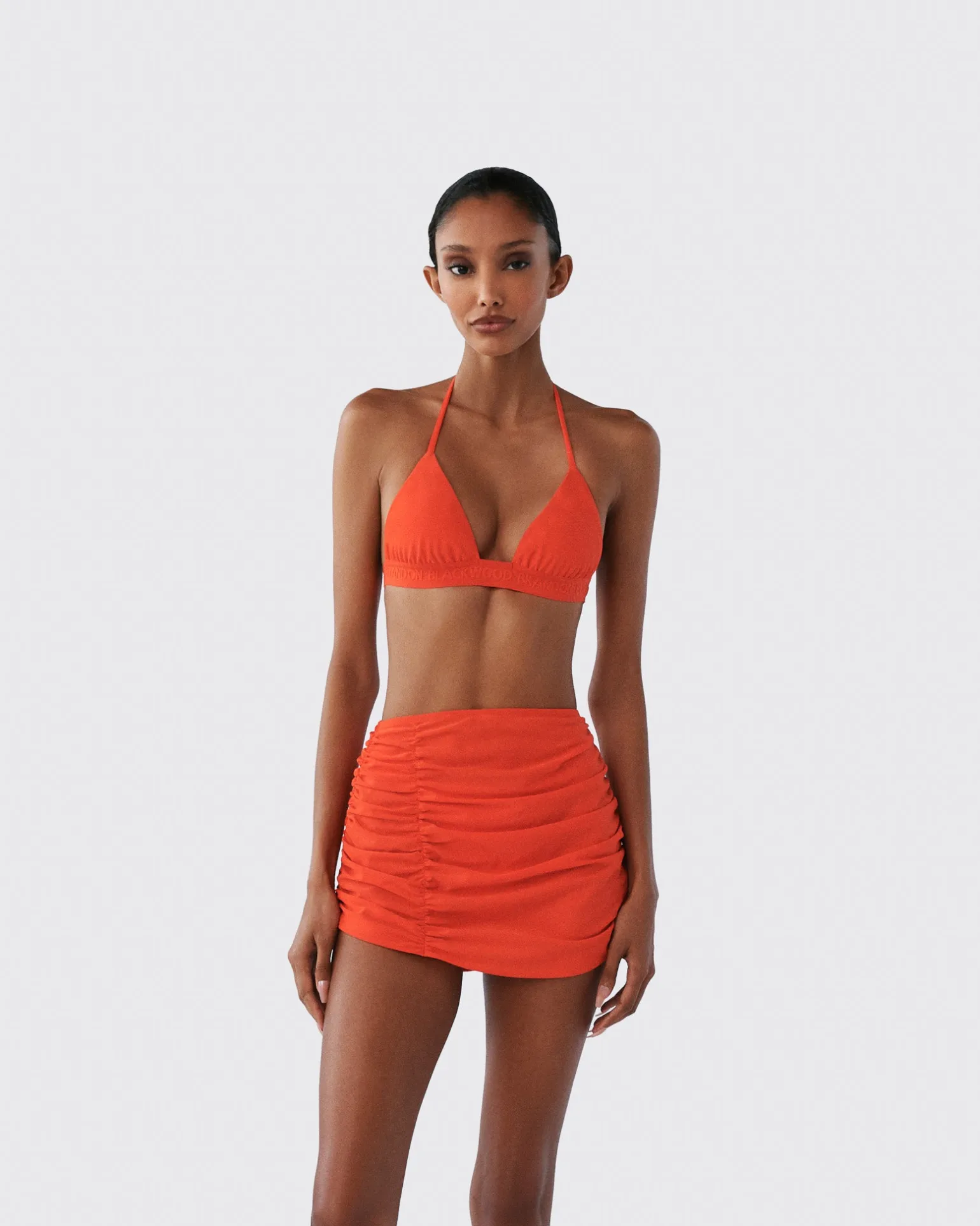 Ruched Swim Skirt