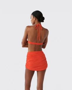 Ruched Swim Skirt
