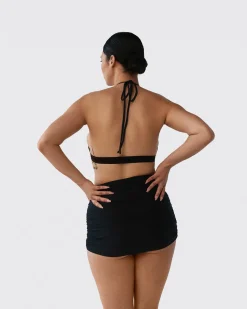 Ruched Swim Skirt