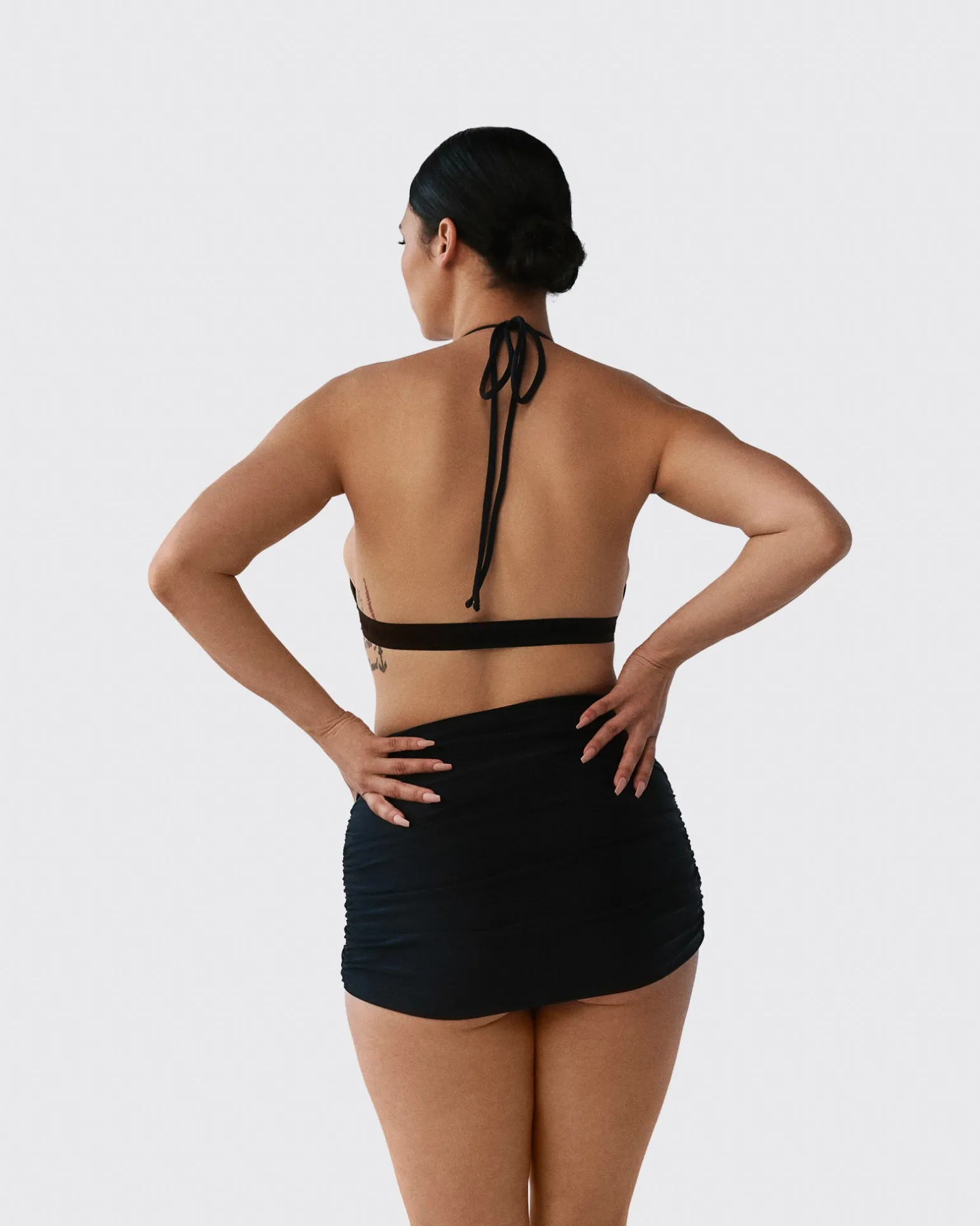 Ruched Swim Skirt