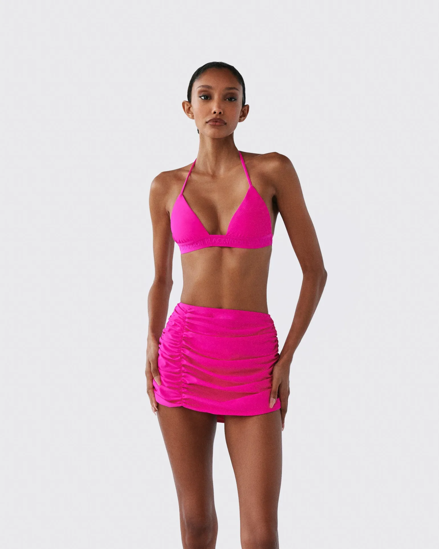 Ruched Swim Skirt