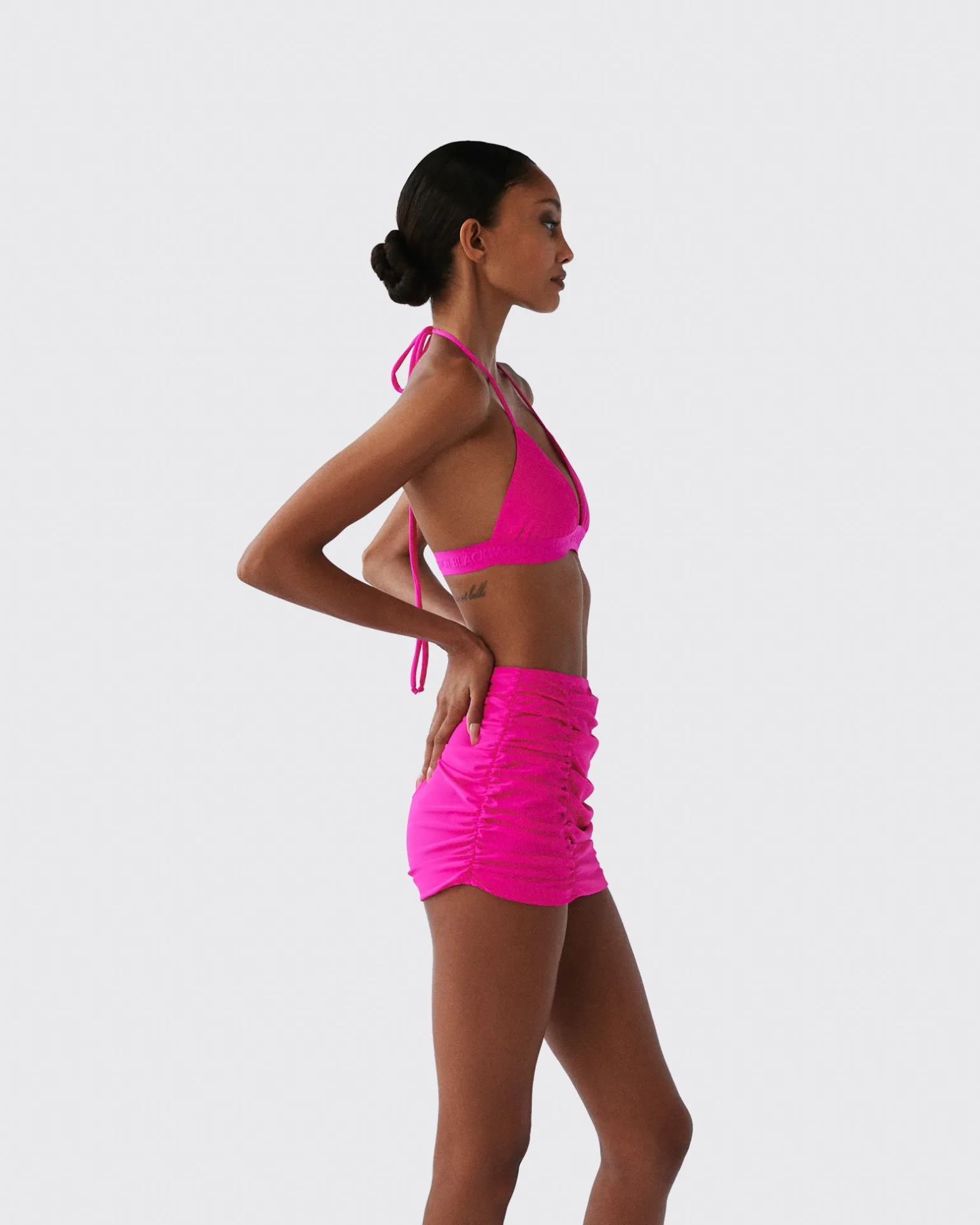 Ruched Swim Skirt