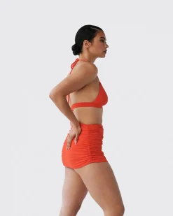 Ruched Swim Skirt