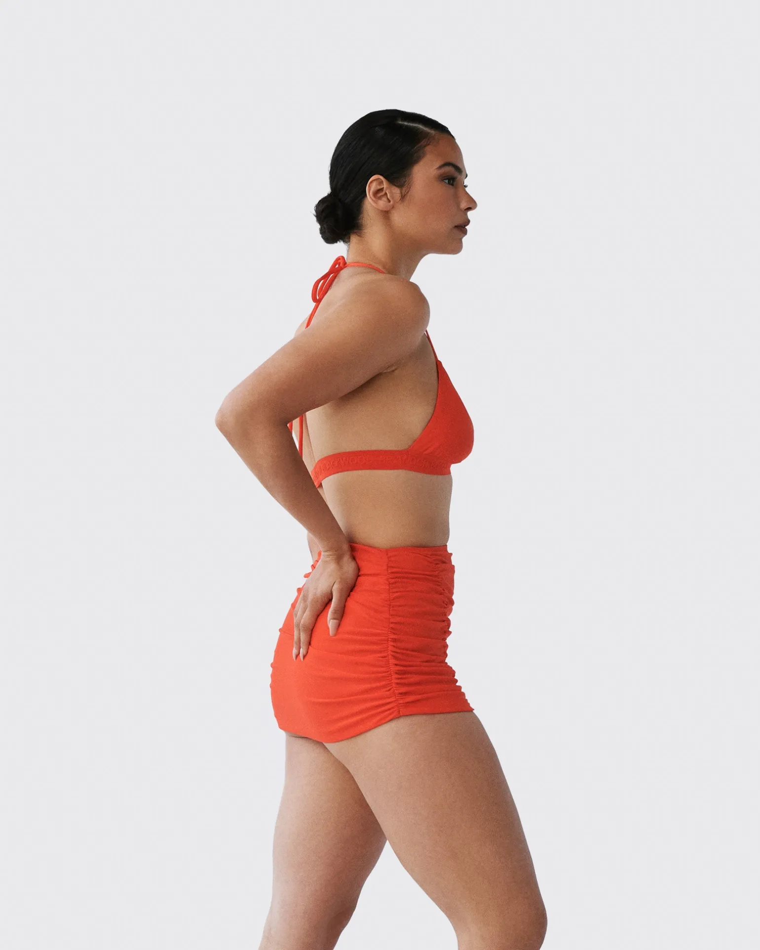 Ruched Swim Skirt