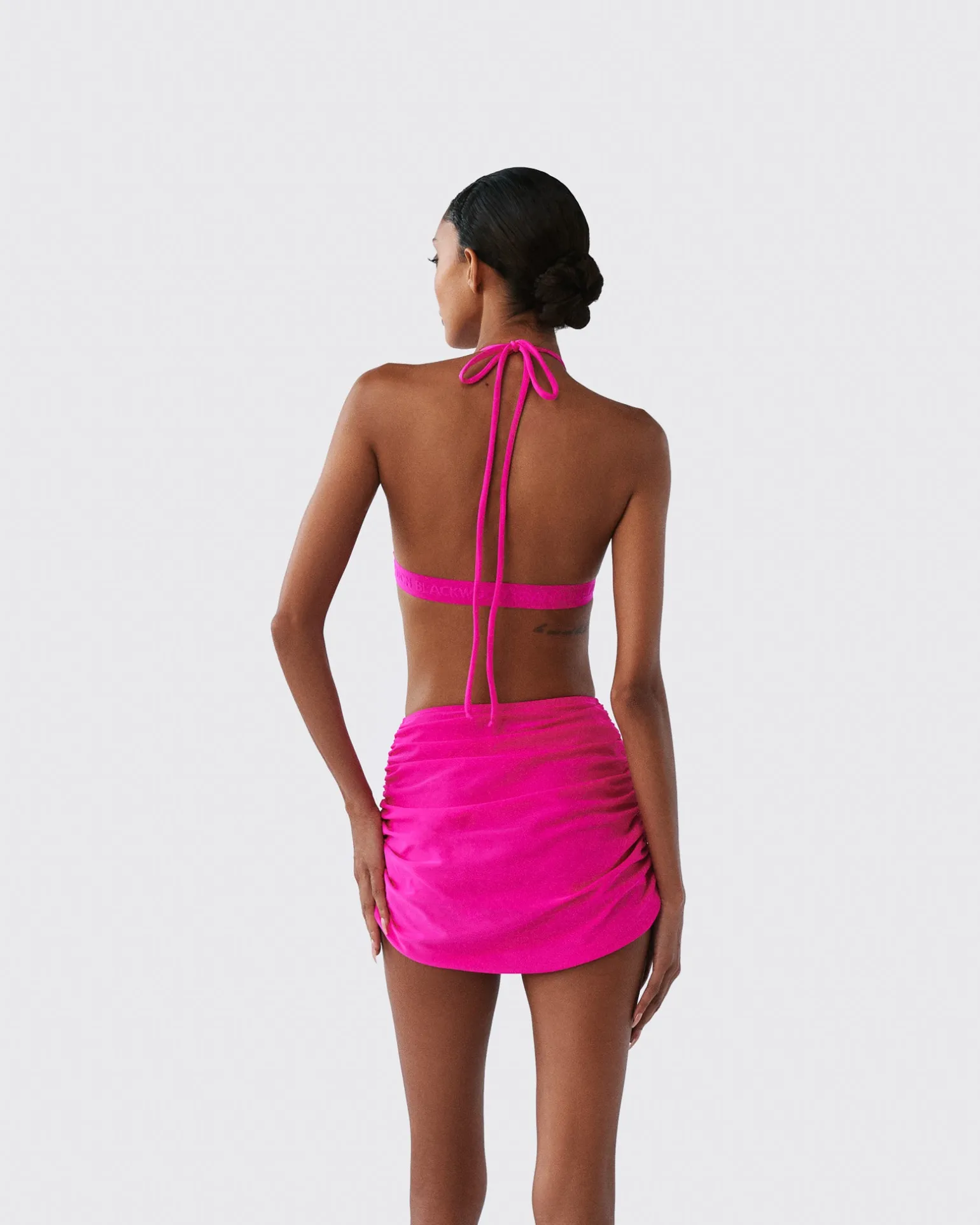 Ruched Swim Skirt