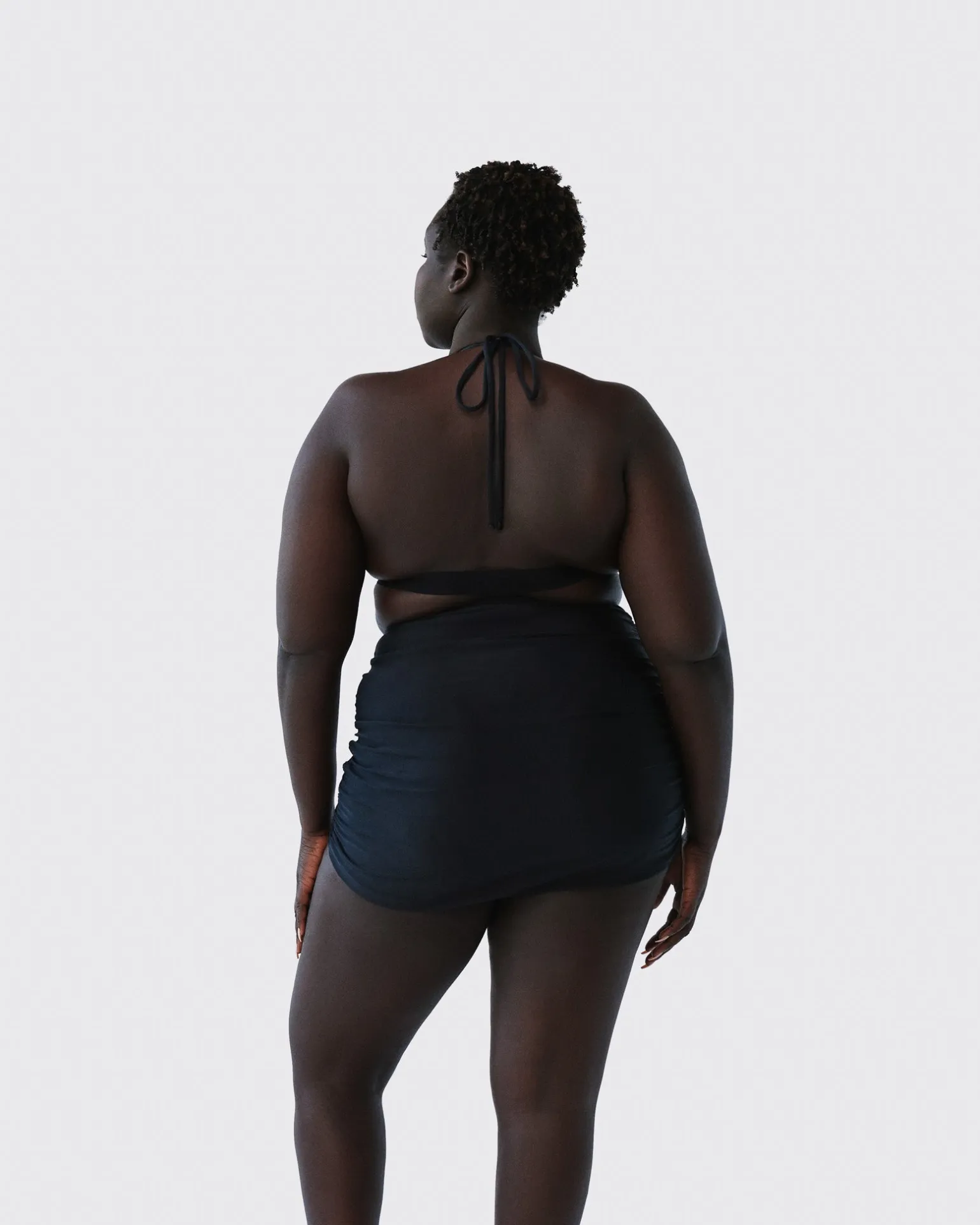 Ruched Swim Skirt