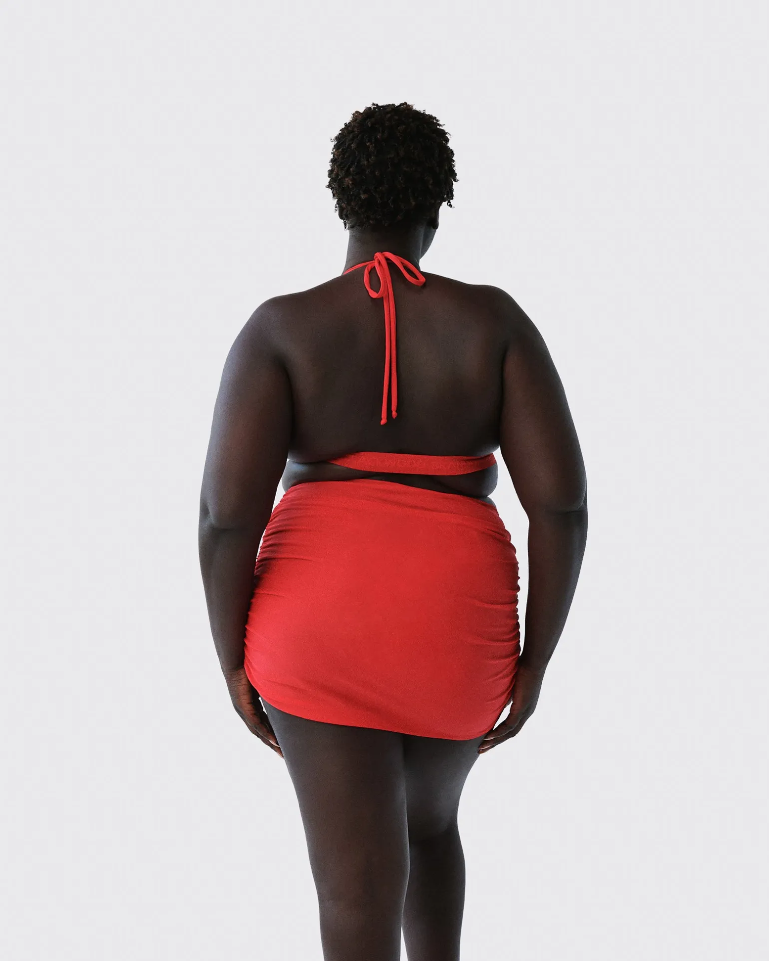 Ruched Swim Skirt