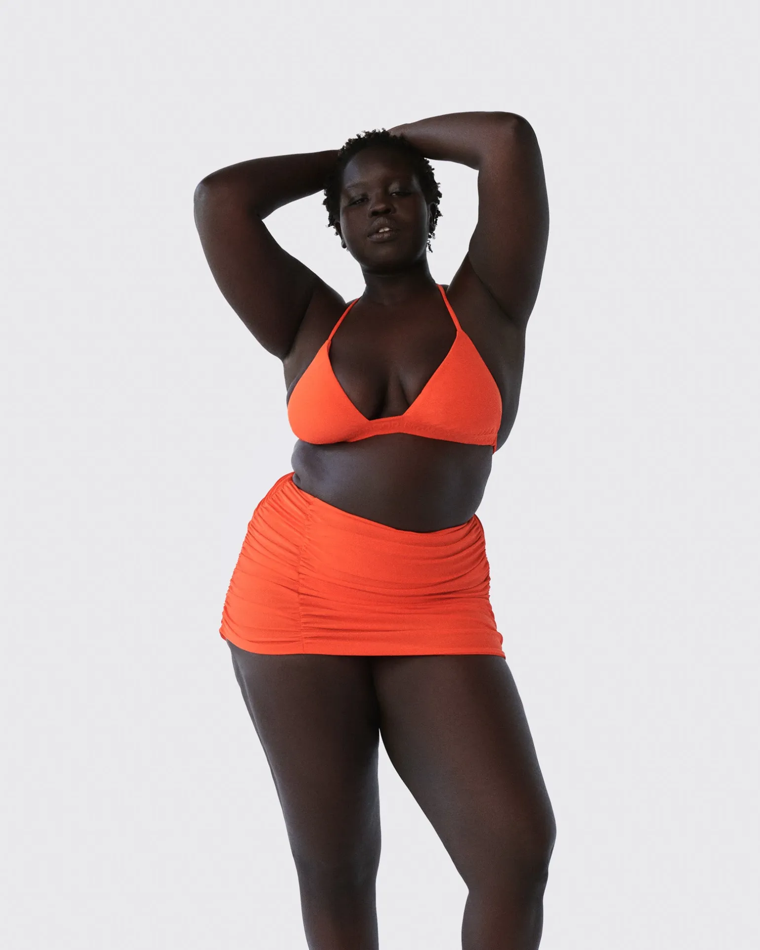 Ruched Swim Skirt