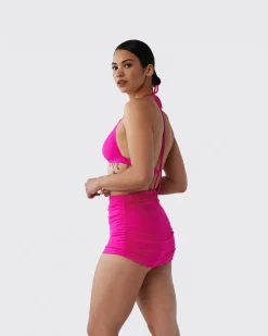 Ruched Swim Skirt
