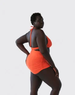 Ruched Swim Skirt