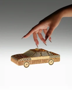 Taxi Crystal Clutch